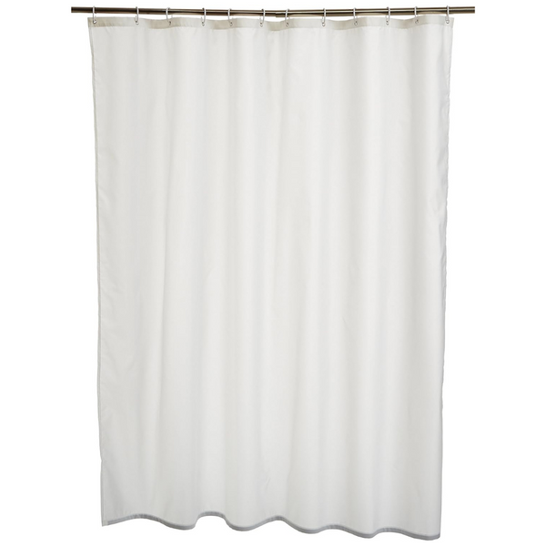 Amazon Basics 72"x72" Bathroom Shower Curtain W/ Grommets & Hooks