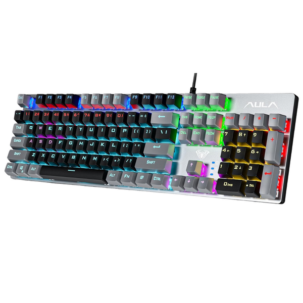 AULA Gaming 104 Keys Wired Mechanical Keyboard
