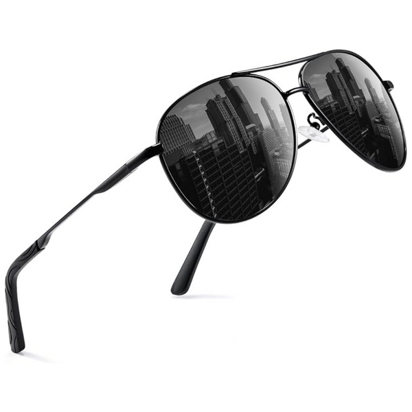 Men's Classic Metal Mirror UV400 Protection Sport Sunglasses
