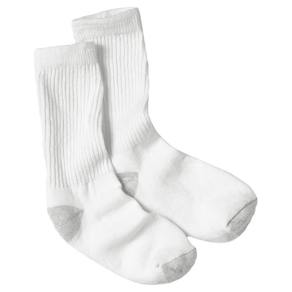 10-Pairs Hanes Women's Crew Socks (White Or Black) (Sizes: 5-9 Or 8-12)