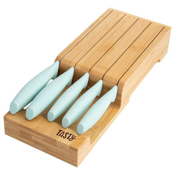 6-Piece Tasty In-Drawer Kitchen Knife Set