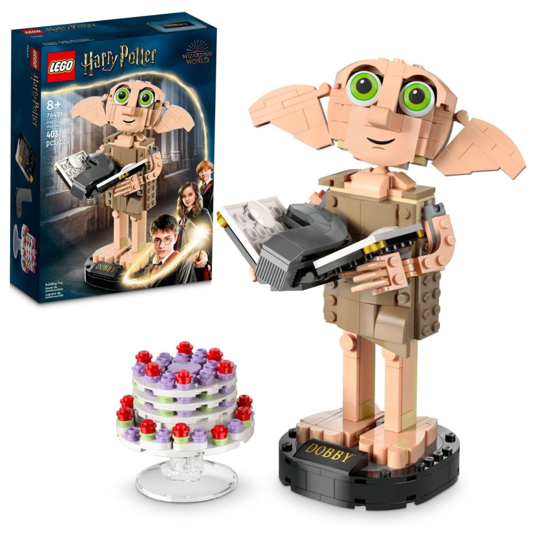 LEGO Harry Potter Dobby The House-Elf 76421 Building Toy Set