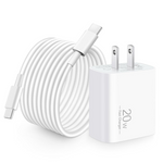 20W USB-C Wall Charger Adapter With 10ft Long Cable