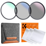 3 Piece K&F Concept 67mm Camera Lens Filter Kit