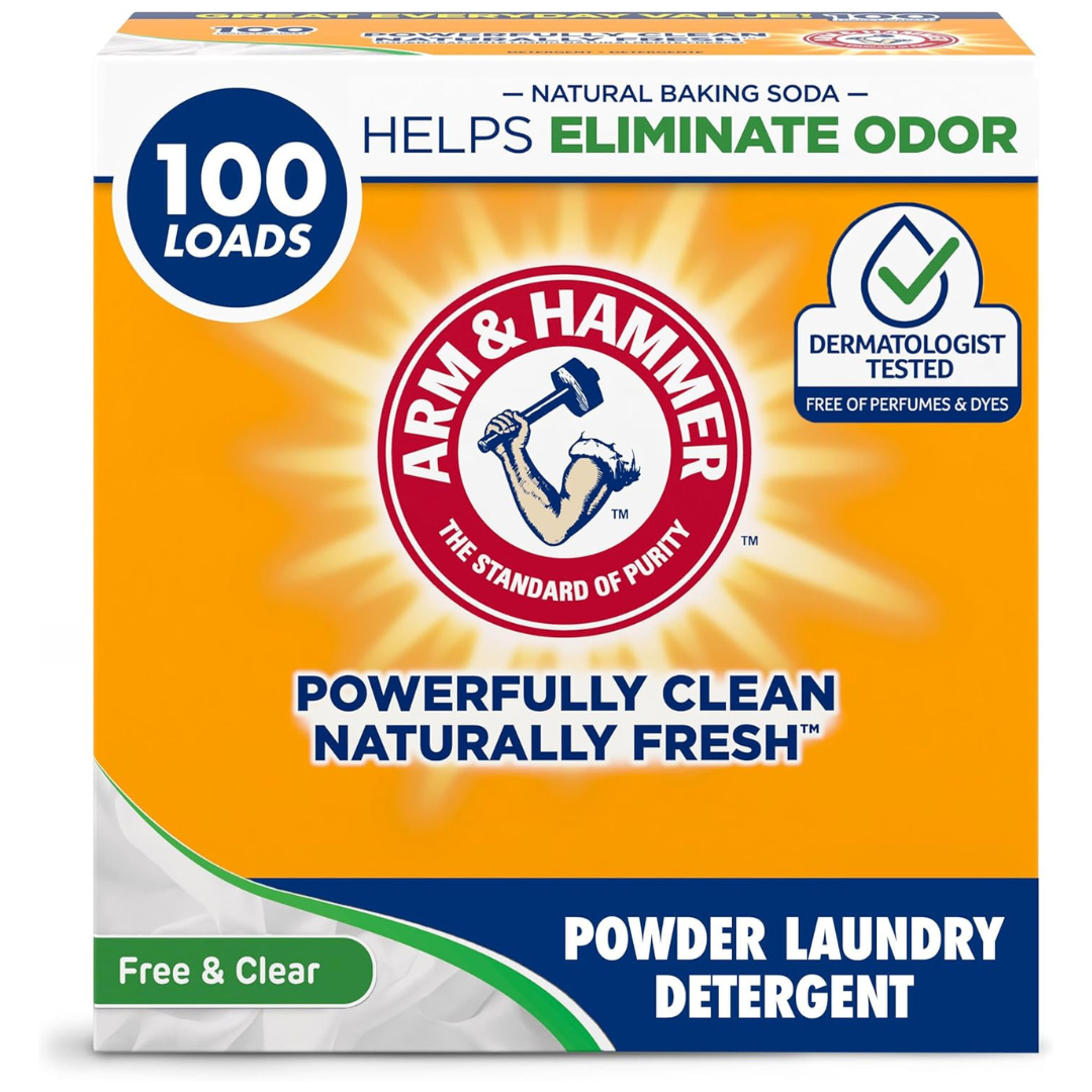 100-Loads Arm & Hammer Laundry Detergent (6.16 lb)