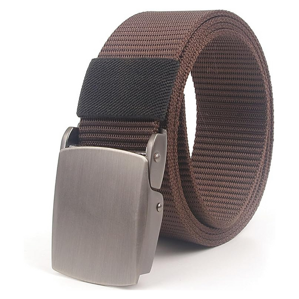 1.5" Nylon Utility Men's Outdoor Web Belt With Zinc Alloy Buckle
