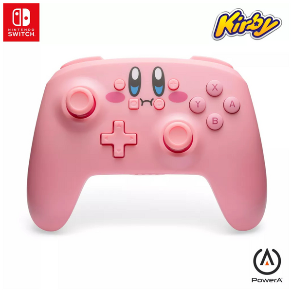 PowerA Kirby With Motion Wireless Controller For Nintendo Switch