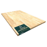 Bme Hevea Solid Wood Butcher Block Table Top