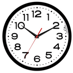 8"Non-Ticking Silent Modern Small Classic Wall Clock