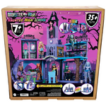 Monster High Haunted High School Doll House With 35+ Pieces Of Furniture And Accessories