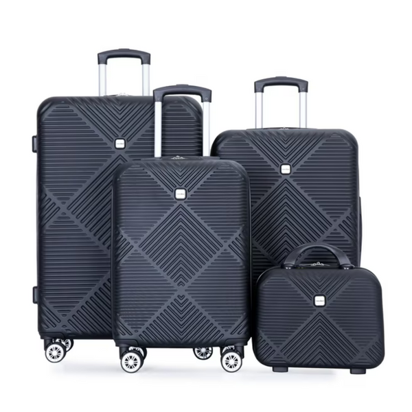 4-Piece Tripcomp Suitcase Set w/ Spinner Wheels (Various Colors)