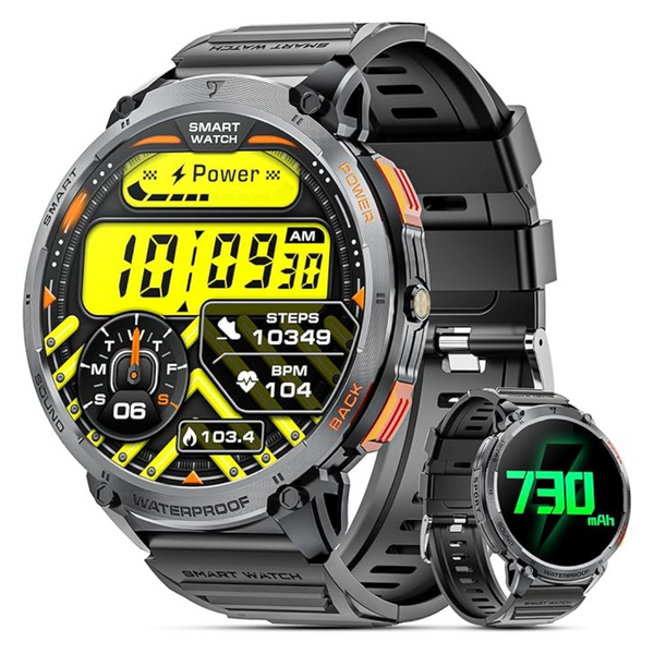 Waterproof 1.85" HD Large Screen Smart Watch