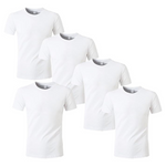 5-Pack Htvront Polyester Crew Neck T-Shirt
