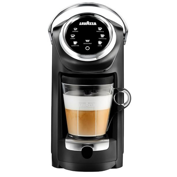 Lavazza Expert Coffee Classy Plus Single Serve ALL-IN-ONE Espresso & Coffee Brewer Machine (Includes Built-In Milk Vessel/Frother)