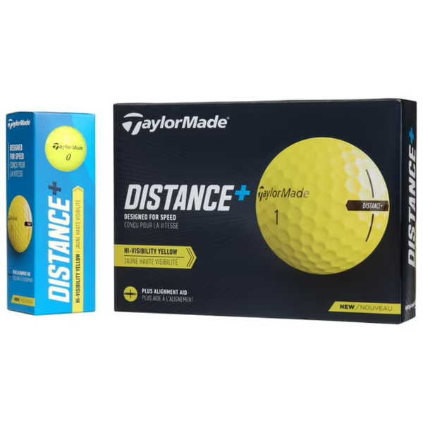 1-Dozen TaylorMade 2021 Distance+ Golf Balls