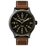 Timex Men's Expedition Scout Brown Strap Watch