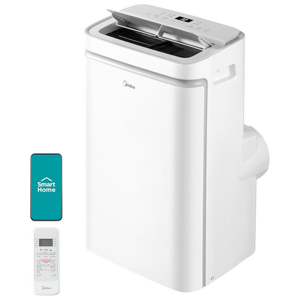Midea 12,000 BTU ASHRAE (8,000 BTU SACC) Portable AC