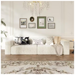 FUFU&GAGA 107.9" W Square Arm Chenille Sofa