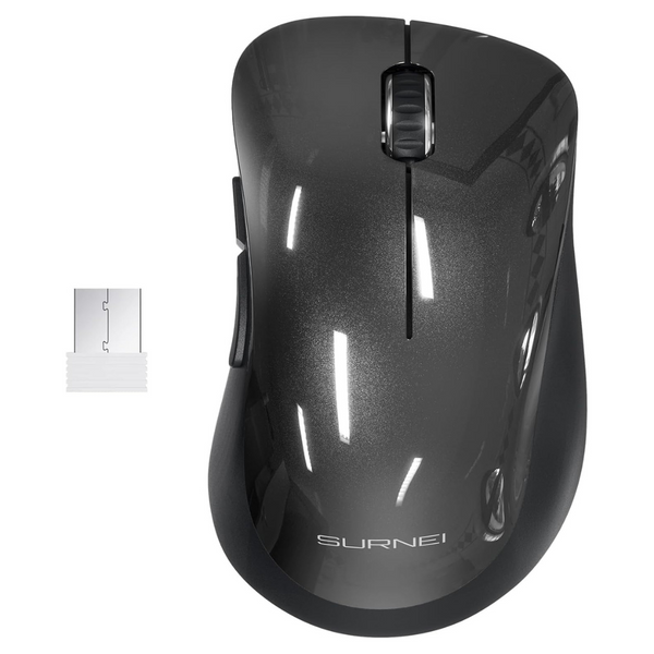 2.4GHz Silent Wireless 1200 DPI Optical Sensor Mouse W/ USB Receiver