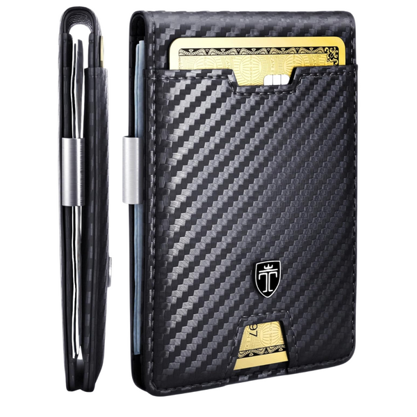Travando Money Clip Credit Card Holder Men's Slim Wallet