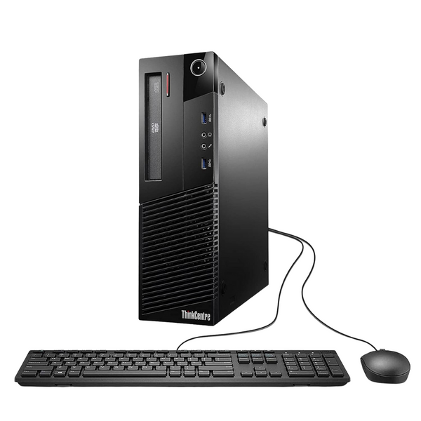 Lenovo ThinkCentre M93p Desktop (i7-4770 / 16GB RAM / 512GB SSD) [Renewed]