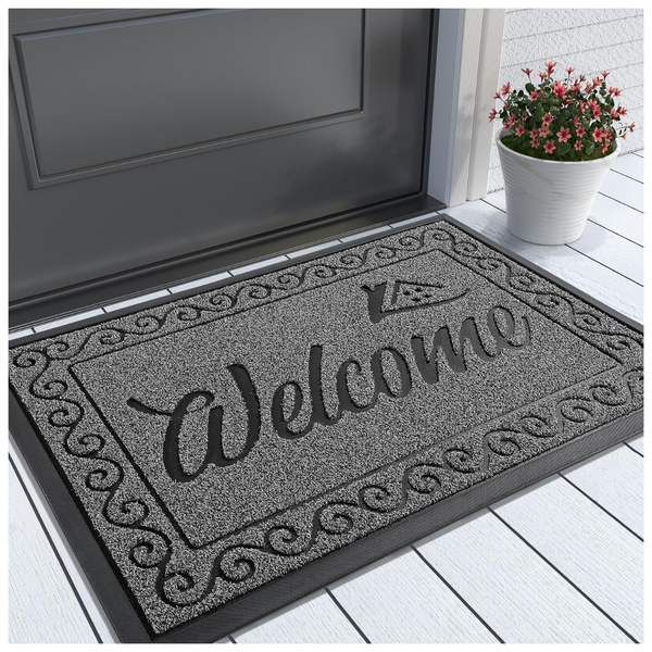 29.5" x 17" Waterproof Heavy Duty Entrance Door Mat
