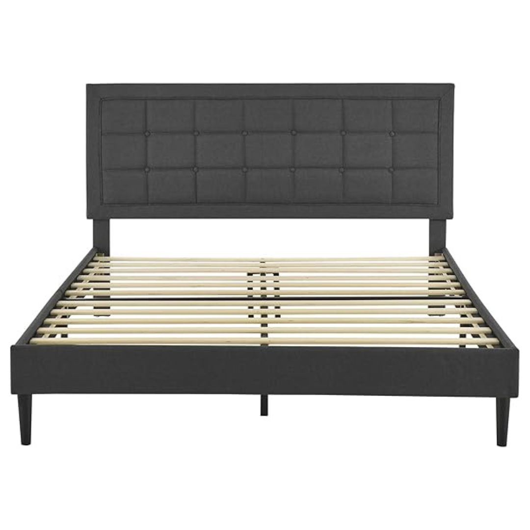Decoro Mornington Upholstered 2.0 Platform Full Size Bed Frame & Headboard