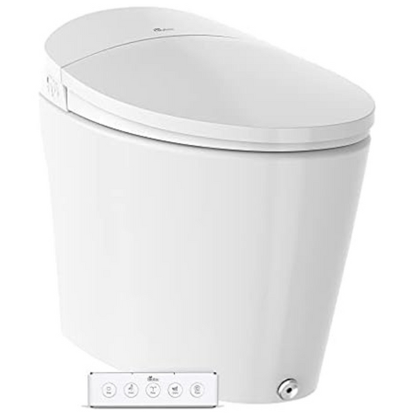 Bio Bidet Discovery DLX Elongated One-Piece Smart Toilet
