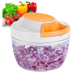 Manual Food Processor Vegetable Chopper, 500ml
