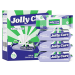 240-Count (4 x 60ct) Jolly Care Cleansing Multi-Tasking Wet Wipes