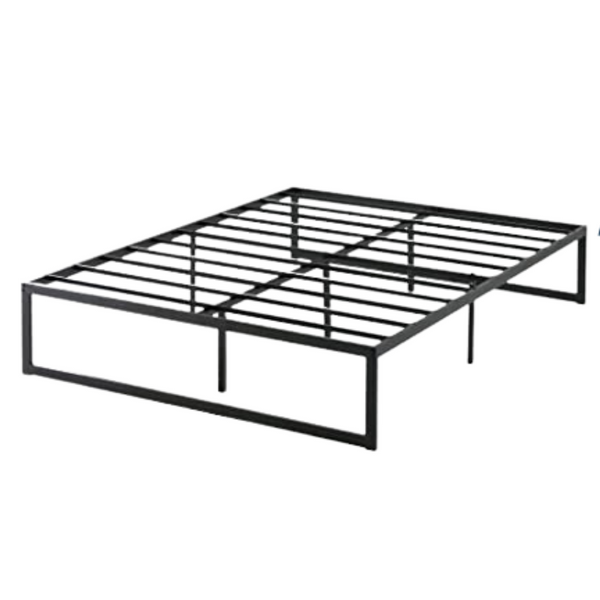 14" Zinus Abel Metal Platform Bed Frame With Steel Slat Support (King)