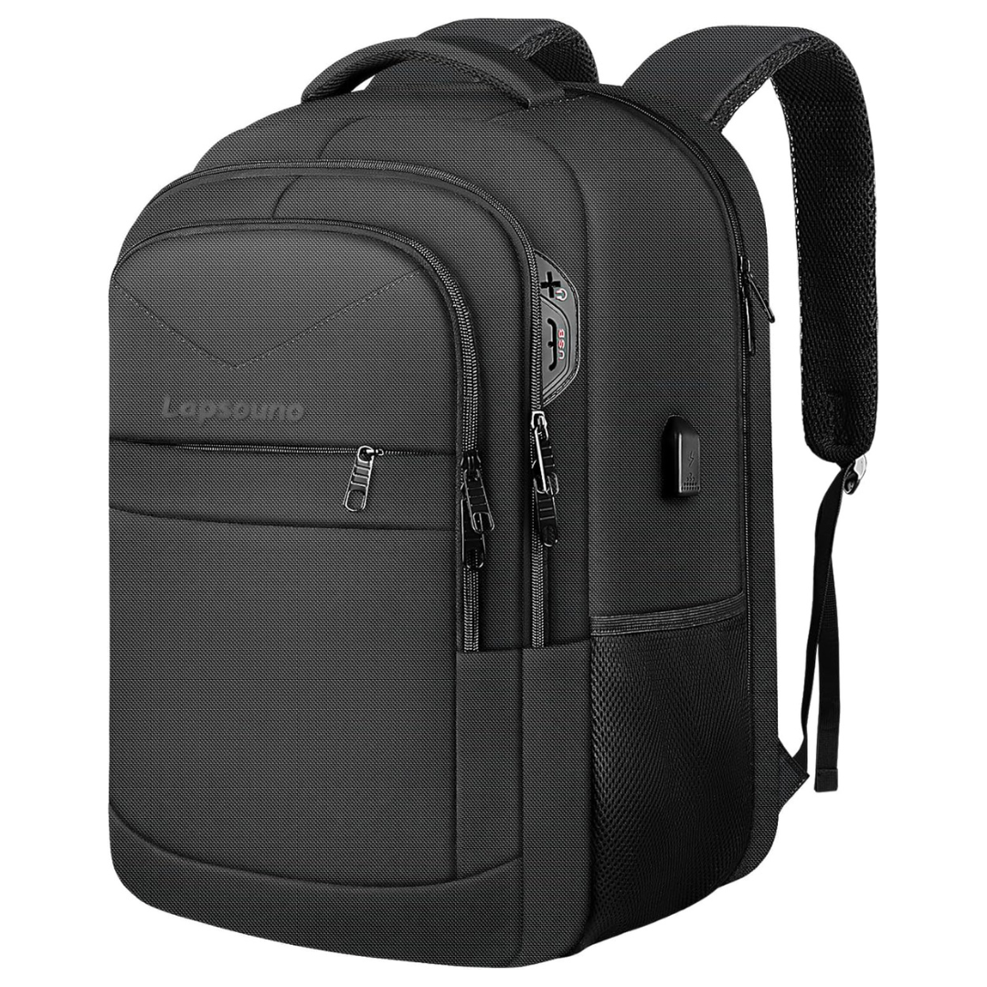 Unisex 17" Travel Laptop / School Backpack W/ USB Port