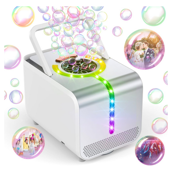 Durable Automatic Bubble Blower With LED Lights