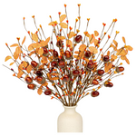 12-Piece 17" Faux Autumn Artifical Fall Stems