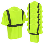 6-Pack 3 High Visibility Reflective Safety Shirts