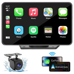 Capapro 7" Touch Screen HD Portable Wireless Carplay