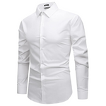 Men's Slim Fit Long Sleeve Dress Shirts (2-Colors)