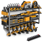 4-Layer 8-Slot Power Tool Organizer