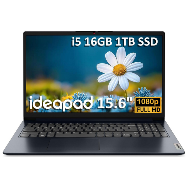 Lenovo IdeaPad 15.6" FHD Laptop (i5-1235U / 16GB RAM / 1TB SSD)