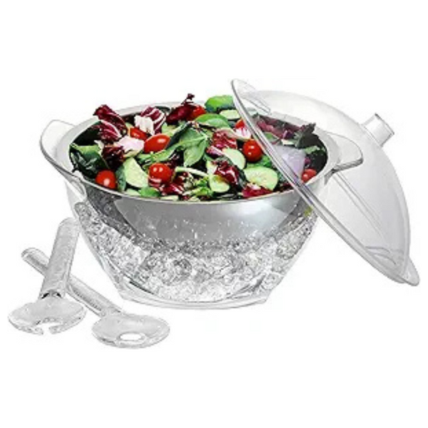 4.5-Qt Prodyne Iced Salad Bowl w/ Dome Lid