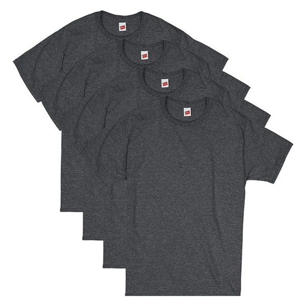 4-Pack Hanes Men's Essentials Short Sleeve T-shirt Value Pack