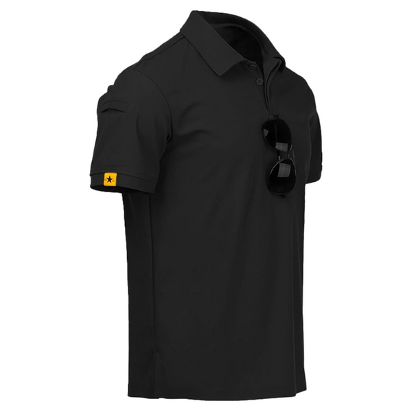 ZITY Men's Short Sleeve Sports Tactical Polo T-Shirt