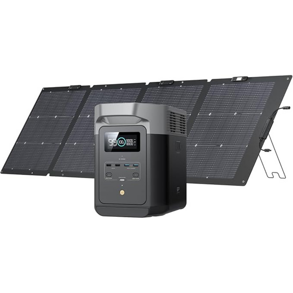 EF ECOFLOW Solar Generator DELTA2 With 220W Solar Panel