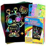 50-Pack Scratch Art Crafts