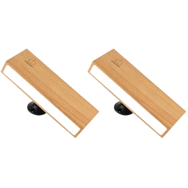 2-Pack Wall Sconces Set Wireless Wall Lights