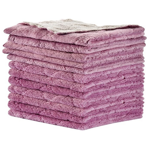 12-Pcs10"x6" Super Absorbent Microfiber Cleaning Cloths
