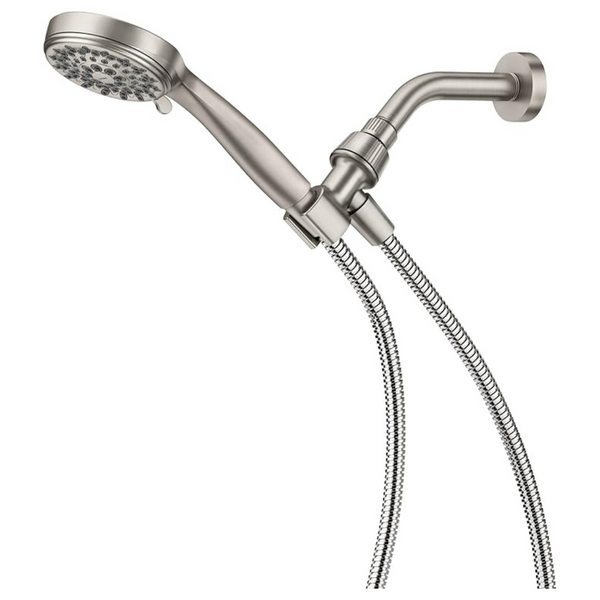 Moen 5-Setting Hand Held 2.5 GPM Shower Head (Brushed Nickel Spot Resist)