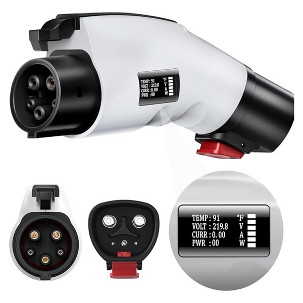 Ruicar Tesla To J1772 EV Adapter With LCD Screen