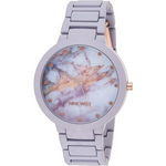 Nine West Women's 40 mm Rubberized Bracelet Watch