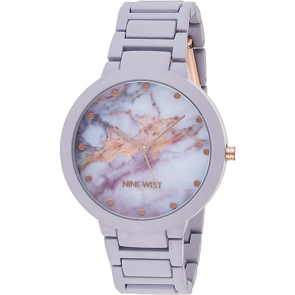 Nine West Women's 40 mm Rubberized Bracelet Watch